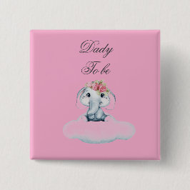 象のロージーと夢のような日。 缶バッジ