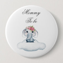 象のロージーと夢のような日。 缶バッジ