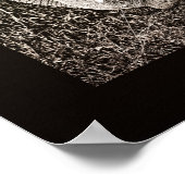 象の写真アフリカのアートPORTFOLIOサイズ ポスター (角)