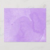 象の写真予算の誕生発表カード (裏面)