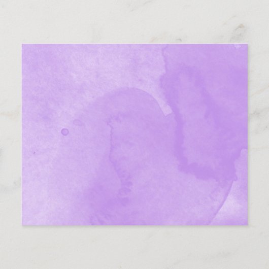 象の写真予算の誕生発表カード (裏面)