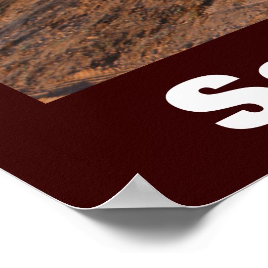 象の写真救私たちの野生動物のポスター ポスター (角)