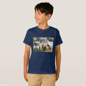 象の写真 Tシャツ (正面フル)