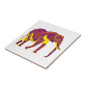 象の動き タイル (側面)