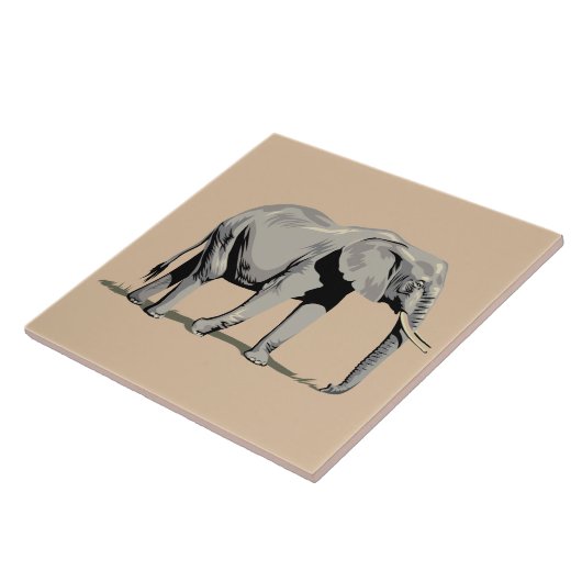 象の動き タイル (側面)