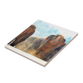 象の動物サファリ運命の平和の愛 タイル (側面)