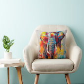 象の動物発見アドベンチャー自然惑星 クッション (椅子)