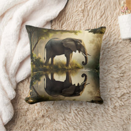 象の反射 クッション
