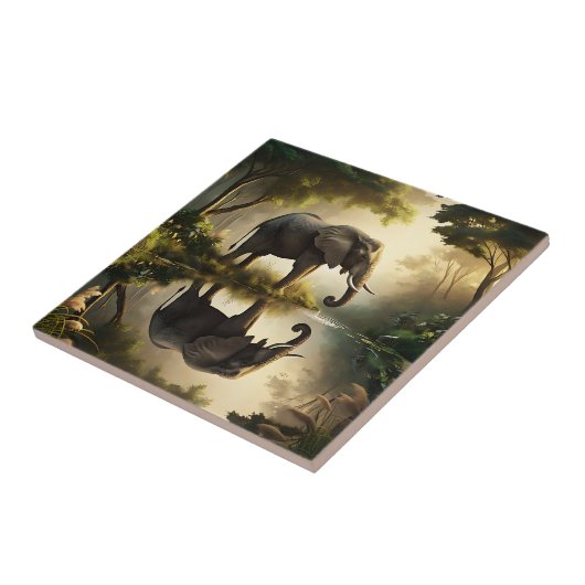 象の反射 タイル (側面)