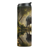 象の反射 タンブラー (回転左)