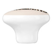 象の名前はゾウからできている。 セラミックノブ (側面)