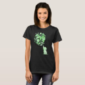 象の吹上緑の風船の脳性麻痺Aw Tシャツ (正面フル)