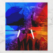 象の夢ワインラベル ワインラベル (シングルラベル)