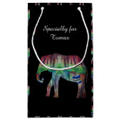 象の夢 スモールペーパーバッグ (裏面)