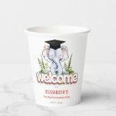 象の子供たち卒業パーティー 紙コップ (正面)