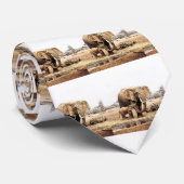 象の家族のネクタイ ネクタイ (ロール)