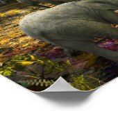 象の家族「グリーンルーム」 ポスター (角)