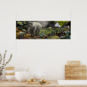 象の家族「グリーンルーム」 ポスター (キッチン)