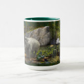 象の家族「グリーンルーム」 マグカップ (中央)