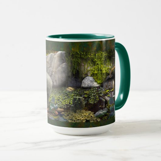 象の家族「グリーンルーム」 マグカップ (正面右)