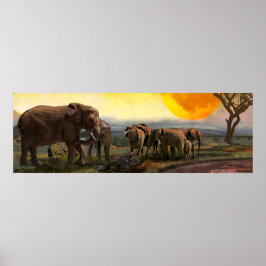 象の家族「結びつく絆」 ポスター