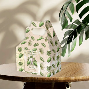 象の小さなピーナッツは赤ちゃんシャワーの途中にある フェイバーボックス