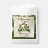 象の小さな野生の人が赤ちゃんシャワーの途中にある フェイバーバッグ (正面)