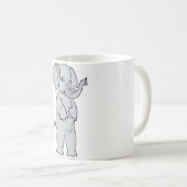 象の少女 コーヒーマグカップ (正面右)