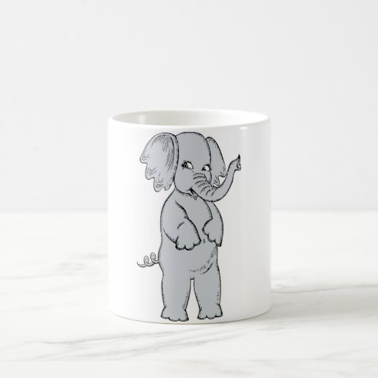 象の少女 コーヒーマグカップ (中央)