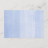 象の少年の青いフローラの書籍ベビー要求 エンクロージャーカード (裏面)