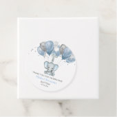 象の少年バルーズバプテスマありがとうギフトラベル フェイバータグ (インサイチュ)