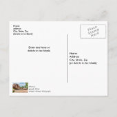 象の岩州立公園感謝ポストカード ポストカード (裏面)