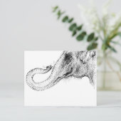 象の忠実さ100％ ポストカード (スタンド正面)