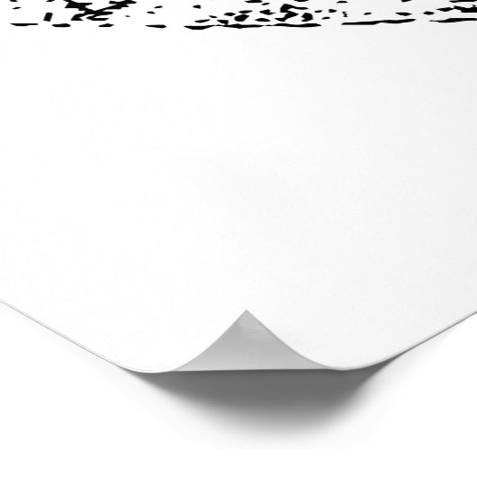 象の忠実な100%インクスポット ポスター (角)