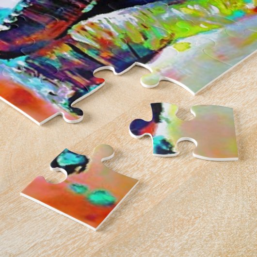 象の愛 ジグソーパズル (側面)