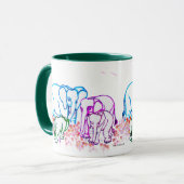 象の愛 マグカップ (正面左)
