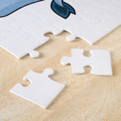 象の携帯電話 ジグソーパズル (側面)