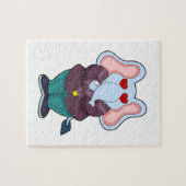 象の新郎 スーツ.PNG ジグソーパズル (横)