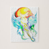 象の日光 ジグソーパズル (縦)