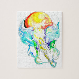 象の日光 ジグソーパズル