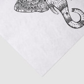 象の曼荼羅のティッシュペーパー 薄葉紙 (詳細)