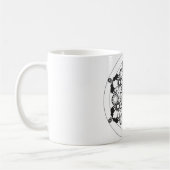 象の曼荼羅 コーヒーマグカップ (左)