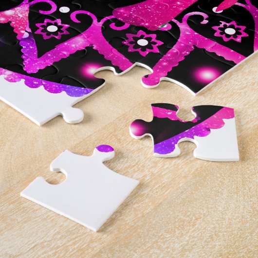 象の曼荼羅 ジグソーパズル (側面)