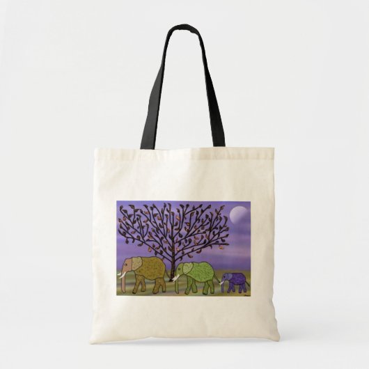 象の月 トートバッグ (正面)