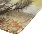 象の木の抽象芸術 カッティングボード (角)