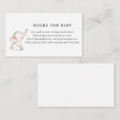 象の本ベビー挿入カード エンクロージャーカード (正面/裏面)