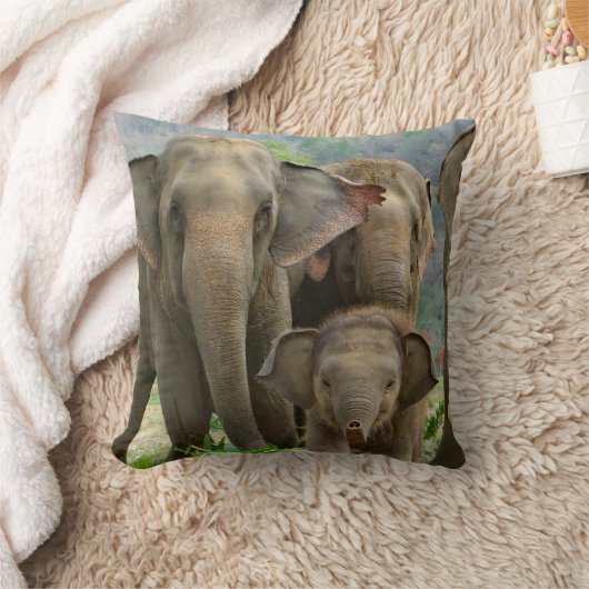 象の枕の系列 クッション (ブランケット)