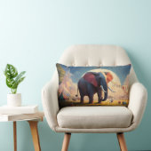 「象の枕、ベビーの贈り物、若者」 ランバークッション (椅子)