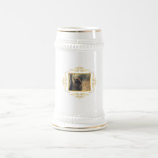 象の枠 ビールジョッキ (中央)