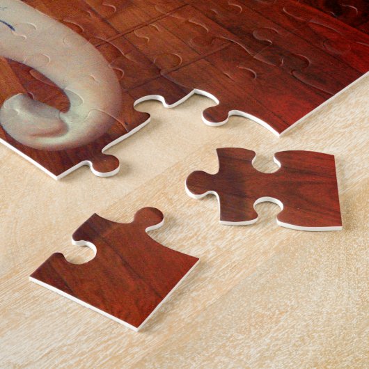 象の模型 ジグソーパズル (側面)